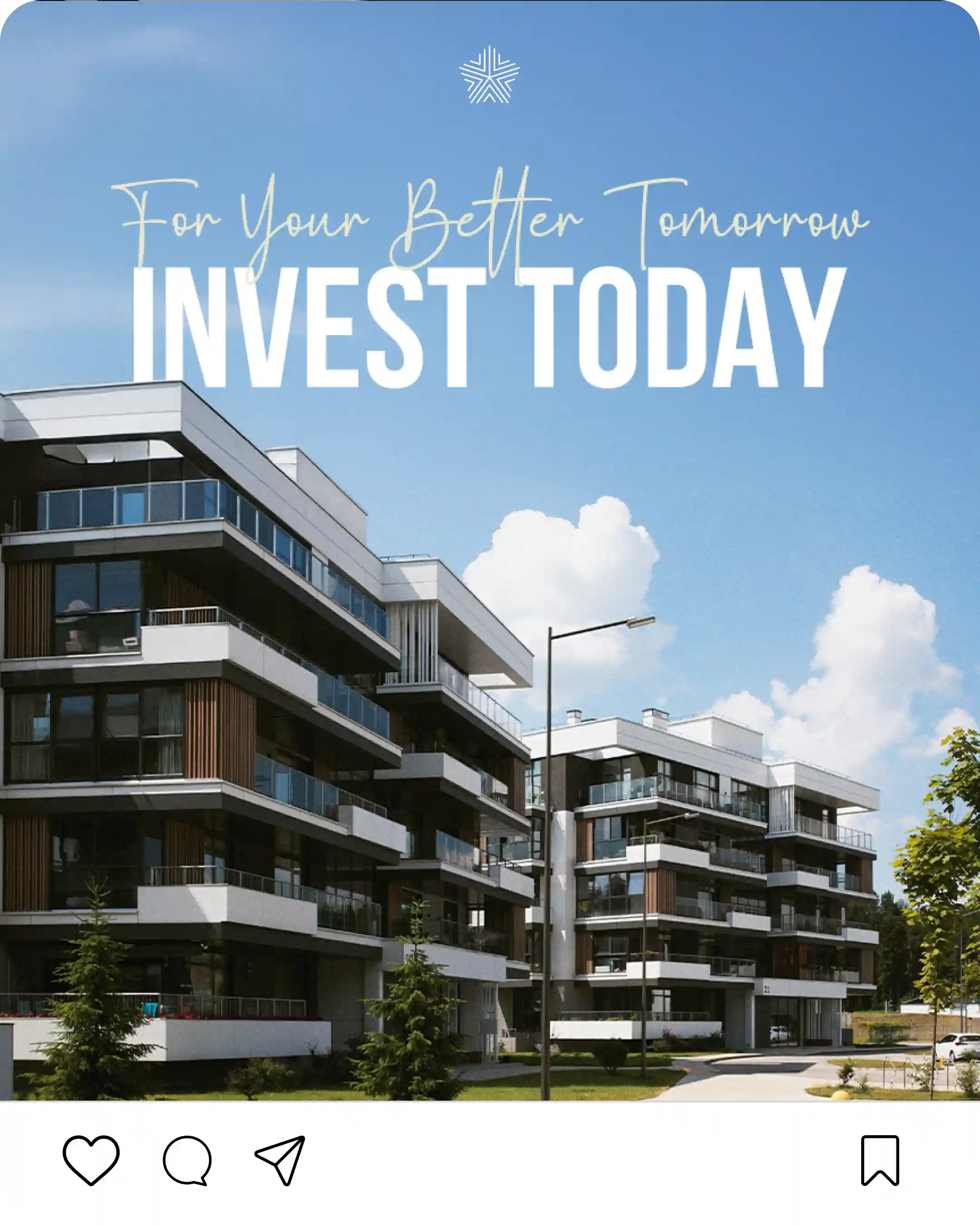Real estate social media post created by our design team Real estate social media post created by our design team